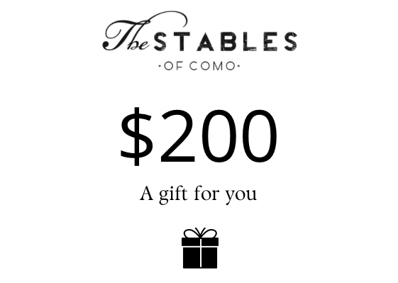 THE STABLES OF COMO GIFT CARD